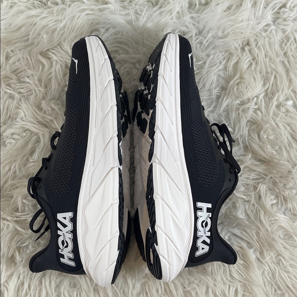 HOKA Men's Arahi 7 Stability Shoe Black & White Size 11.5D NEW - Picture 10 of 15